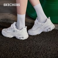 斯凯奇（Skechers）女鞋冬季保暖熊猫鞋复古老爹鞋厚底增高休闲运动鞋11959新年礼物