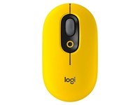 罗技（Logitech）POP MOUSE无线鼠标 蓝牙鼠标 办公鼠标-热力黄