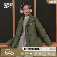 Reebok锐步官方女子经典时尚复古拼色梭织羽绒夹克 23FRC254WGL6 A/L