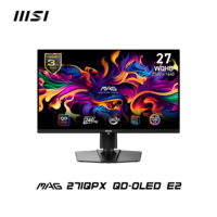 ΢ǣMSI26.5Ӣ 2K ӵ OLED 240Hz 0.03ms(GTG) HDR400 Ϸ羺ʾ MAG 271QPX QD-OLED E2