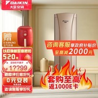 大金空调 (DAIKIN) 新一级 直流变频 静音舒适 环绕气流 立式柜机FVXG172/150WC 2匹 一级能效 FVXG150WC-N 金色