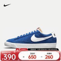 耐克（NIKE）BLAZER LOW \'77 SUEDE 男子运动鞋 DA7254-401 41