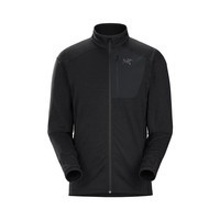 始祖鸟（ARC’TERYX）Delta Jacket 户外男士轻薄全拉链抓绒衣 保暖外套夹克上衣男JDBS Black M（建议70-85kg）