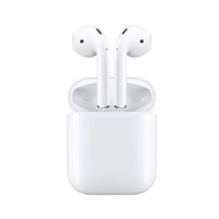 Apple苹果 AirPods2代/二代无线蓝牙耳机 有线充电盒版 海外版