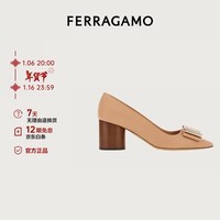 菲拉格慕（Ferragamo）女士高跟鞋 0763169_1D _ 80/38.5码 礼物 送女友