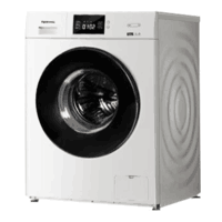 松下(Panasonic)小白盒轻享版 滚筒单洗 全自动家用 10KG大容量 超薄大筒径 除菌除螨 51JN