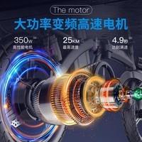 G-force【京东专供】新国标折叠电动自行车代驾电动车铝合金锂电池电瓶车