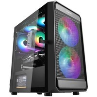 AMD 锐龙5 5600/RX 6500XT/6600显卡电脑主机组装台式整机游戏电脑DIY组装机 配置二R5 5600/RX6600 单主机