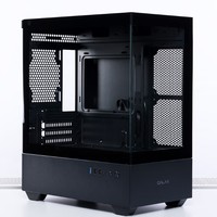 影驰 魅影MINI黑色海景房游戏电脑机箱（无立柱全视版/三面快拆/M-ATX/兼容240水冷/显卡限长350mm/）