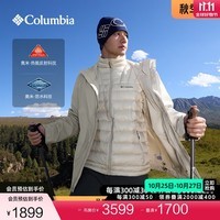 Columbia蒋奇明同款哥伦比亚24新品男银点三合一鹅绒内胆防水冲锋衣XE3821 278 L(180/100A)