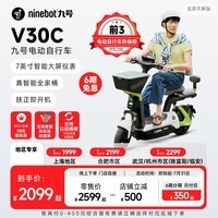 九号（Ninebot）电动自行车V30C智能电动车新国标电动车【门店自提】 到门店选颜色