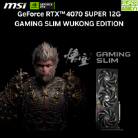 微星（MSI）魔龙 GeForce RTX 4070 SUPER 12G GAMING SLIM WUKONG EDITION 黑神话：悟空联名显卡