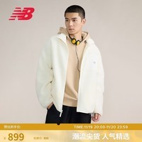 NEW BALANCE 24年男款潮流简约百搭舒适早秋拉链针织外套AMJ43362 CIC L 