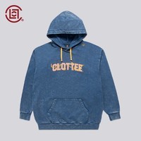 CLOT【CLOTTEE】龙腾印花连帽卫衣 陈冠希主理 蓝色 00S