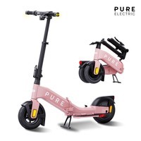 佩尚Pure Electric电动滑板车成人两轮折叠电动车小型便携迷你代步车 Pure Advance Flex 芭蕾粉