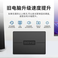 梅捷1TB SSD固态硬盘SATA3.0接口 2.5英寸电脑笔记本通用硬盘 1TB+SATA线+螺丝