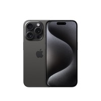 Apple iPhone 15 Pro (A3104) 256GB 黑色钛金属 支持移动联通电信5G 双卡双待手机