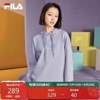 FILA 斐乐官方情侣款连帽卫衣2024秋季纯棉宽松针织长袖上衣