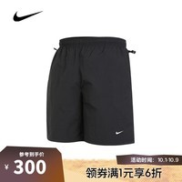 耐克【滔搏运动】nike男子AS M NK SOLO SWSH WVN SHORT梭织短裤 DX0750-010 XL