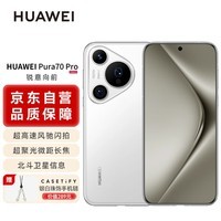 HUAWEI Pura 70 Pro 雪域白 12GB+256GB 超高速风驰闪拍 超聚光微距长焦 华为P70智能手机