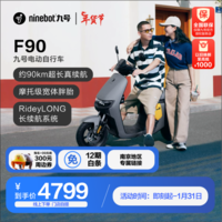 九号（Ninebot）【南京地区专享】九号电动车远行者F90新国标可上牌【门店自提】 到门店选颜色