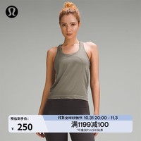 lululemon丨Swiftly Tech 女士工字运动背心 2.0 *Race LW1CN3S 卡其棕/卡其棕 2