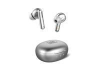 JBL T280TWS NC2 真无线蓝牙耳机 主动降噪入耳式运动跑步通话耳机 苹果华为小米手机通用耳机 银色