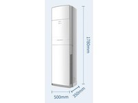 松下空调柜机3匹立柜式变频冷暖立式客厅空调柜机20倍纳诺怡净化除菌远距离送风NJ72F330