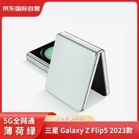 三星 Galaxy Z Flip5 折叠大外屏 掌心折叠屏手机 8G+512G 5G 薄荷绿 全新纯原封 海外版