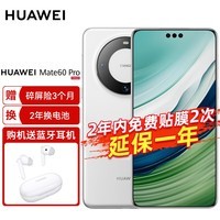 华为（HUAWEI）旗舰手机 Mate 60 Pro 12GB+1TB  白沙银