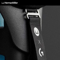 赫曼米勒（HERMAN MILLER） x罗技G联名Embody电脑椅 电竞系列 人体工学椅 久坐不累中秋送礼 【现货】青蓝色-联名款