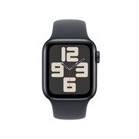 Apple/苹果 Watch SE 智能手表GPS款40毫米午夜色铝金属表壳午夜色运动型表带M/L MXEY3CH/B