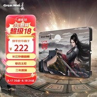 长城（Great Wall) 512GB SSD固态硬盘 SATA3.0接口 长江存储晶圆 国产TLC颗粒高速稳定读写 GT580系列