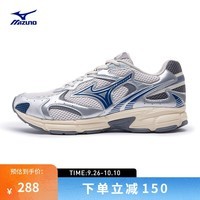 美津浓（MIZUNO）【SPEED 2K】运动鞋透气慢跑鞋子男女缓震舒适跑步鞋 13/银/幻想灰/深蓝 40