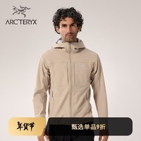 ARC\'TERYX始祖鸟 GAMMA MX HOODY 防风 男子 软壳夹克 Smoke Bluff/浩渺灰 M