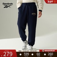 Reebok锐步官方24秋冬男女休闲舒适潮流运动针织长裤 24FRM609UGN2 XL