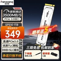 梵想（FANXIANG） M.2接口固态硬盘 NVME协议 PCIE3.0 PCIE4.0 960GB-1TB 大容量 电竞畅玩不卡顿一体式主机硬盘 SP510 1TB  3500MB/s 960GB