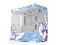 爱国者(aigo)星璨岚 白色 游戏电脑台式主机箱 支持360水冷 M-ATX主板/四面快拆/270°海景房/5090显卡