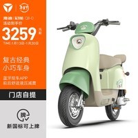 雅迪（yadea）【门店自提】电动车Q8豪华版48V电池轻便电动自行车 颜色到店选购