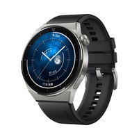 华为HUAWEI WATCH GT 3 Pro 黑色氟橡胶表带 46.6mm表盘 健康管理 微信手表版 华为手表 运动智能手表