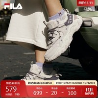 FILA 斐乐官方女鞋老爹鞋运动鞋2024秋季猫爪鞋5代复古休闲鞋