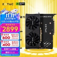 索泰（ZOTAC）GeForce RTX 4060Ti 8GB|16GB绘图游戏AI作图大显存显卡 RTX4060Ti-8GB 霹雳版 OC HA