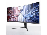 海信（Hisense）34英寸 25款 180Hz 1000R黄金曲率 WQHD带鱼屏 HDR400 21:9 旋转升降 显示器34G6K