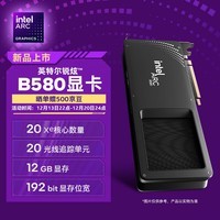 英特尔（Intel）锐炫 B580 台式机办公设计游戏创作电脑独立显卡