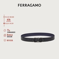 菲拉格慕（Ferragamo）男士黑色皮带 0770682_C  _105 礼物送男友