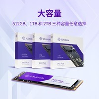 SOLIDIGM 512G SSD固态硬盘 M.2接口(NVMe协议 PCIe4.0x4)  P41 PLUS 系列 SK海力士