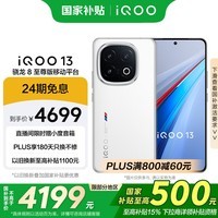 iQOO 13 【国家补贴】16GB+512GB 传奇版 骁龙8至尊版 2K护眼屏 120W快充长续航 5G电竞手机
