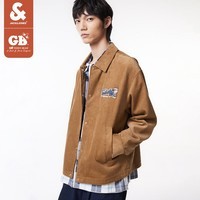 杰克·琼斯（JACK&JONES）男装潮流宽松上衣夹克衣服外套合集 223421010金棕色 190/108A/XXL