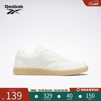 Reebok锐步官方夏男女TECHQUE T经典舒适复古运动休闲小白鞋板鞋 FX0653 35