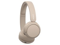 索尼（SONY）WH-CH520 舒适高效无线头戴式蓝牙耳机 舒适佩戴 音乐耳机 米色